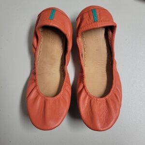 Teiks By gravielli Foldable Ballet Flats Size 9 In Orange Color.